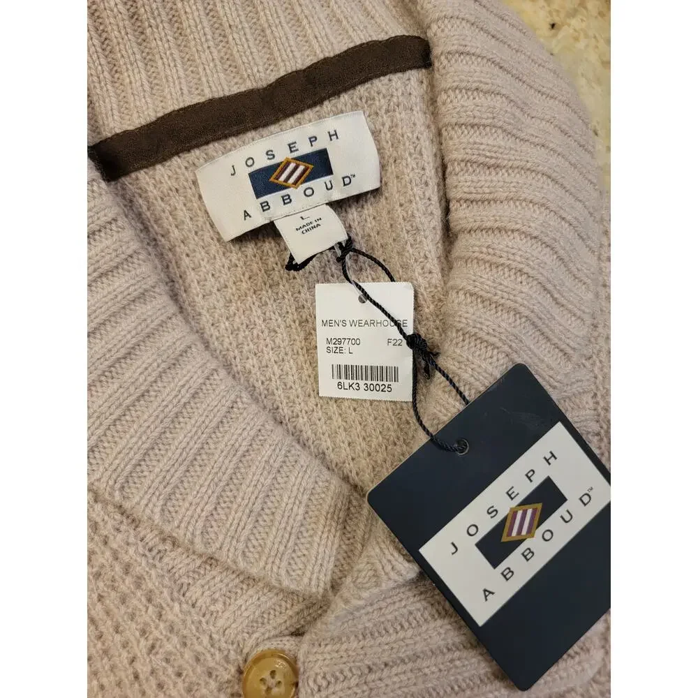 NWT Men's Joseph Abboud Wool Blend Pullover Sweater - Picture 5 of 6